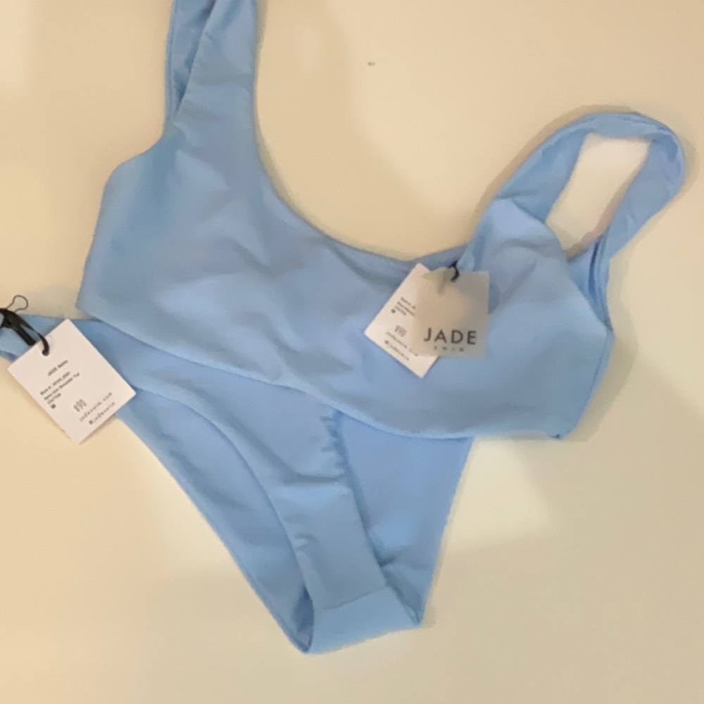 Women’s jade baby blue swim set